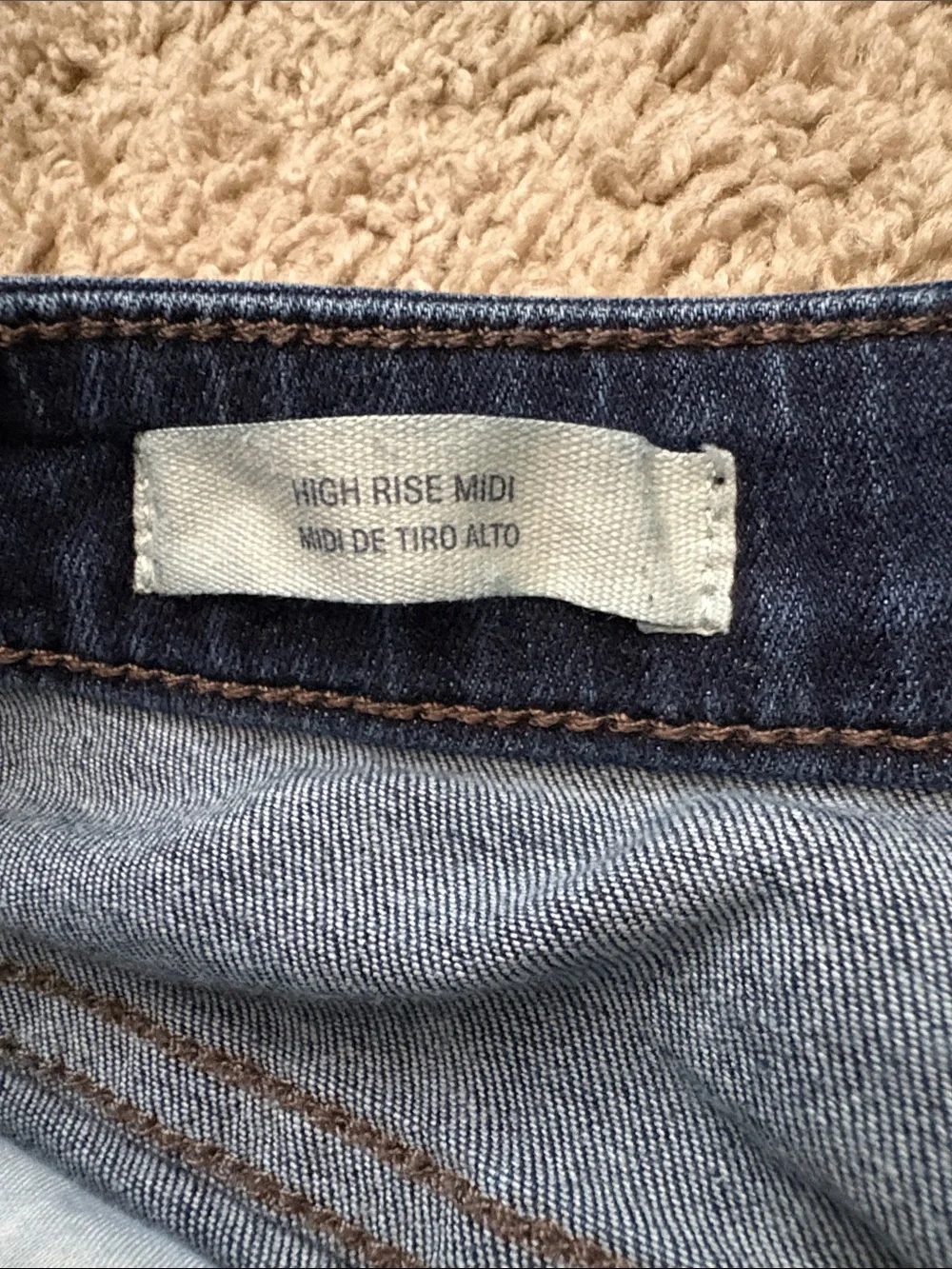 Universal Thread Dark Wash Distressed Denim Shorts